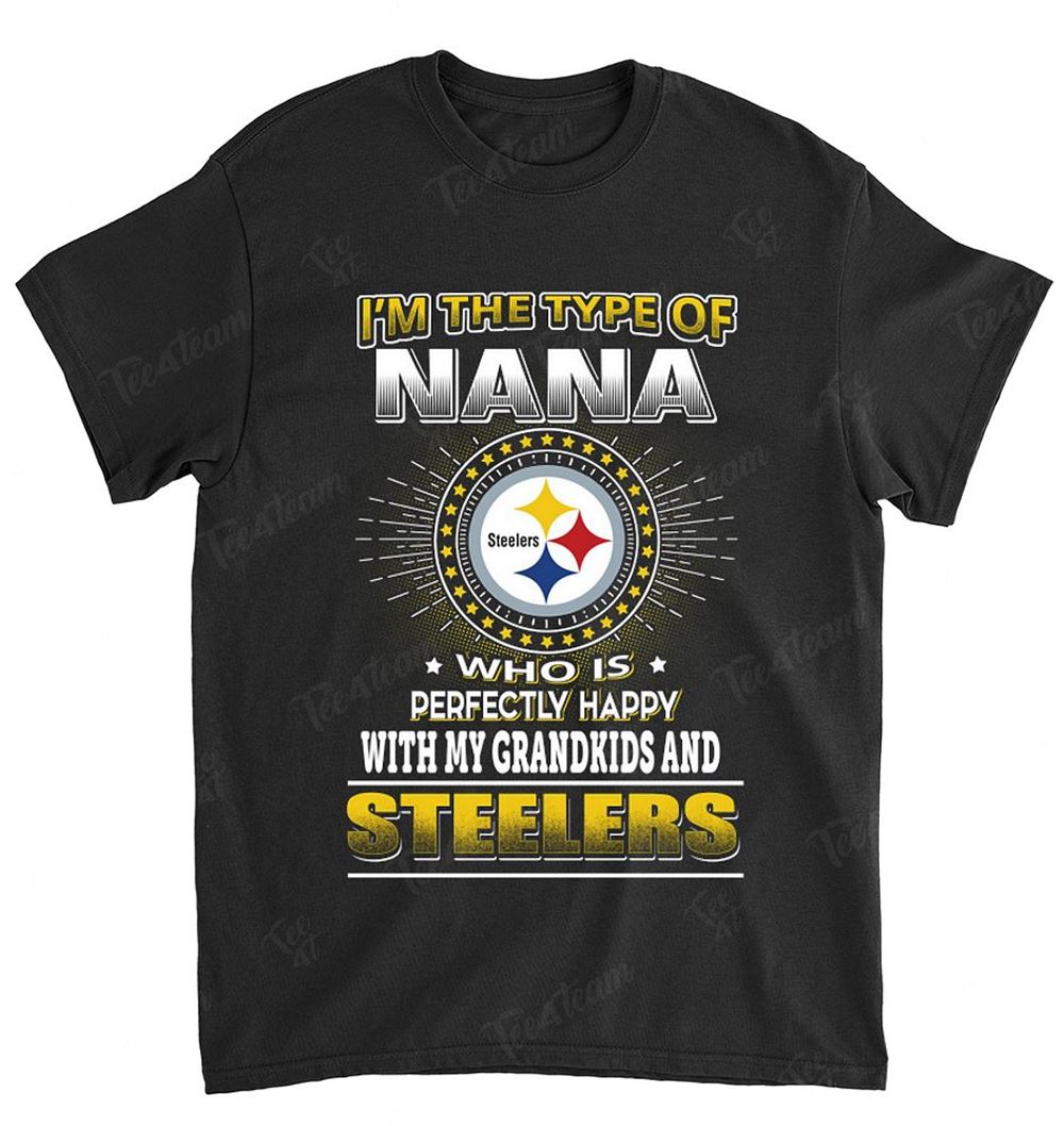 NFL Pittsburgh Steelers 157 Nana Loves Grandkids Shirt Size Up To 5xl