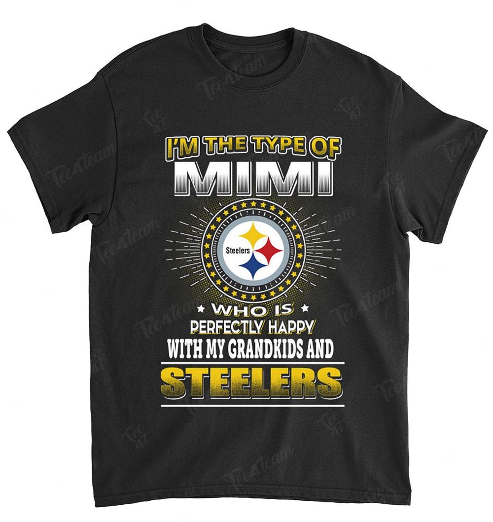 NFL Pittsburgh Steelers 158 Mimi Loves Grandkids Shirt Tshirt For Fan