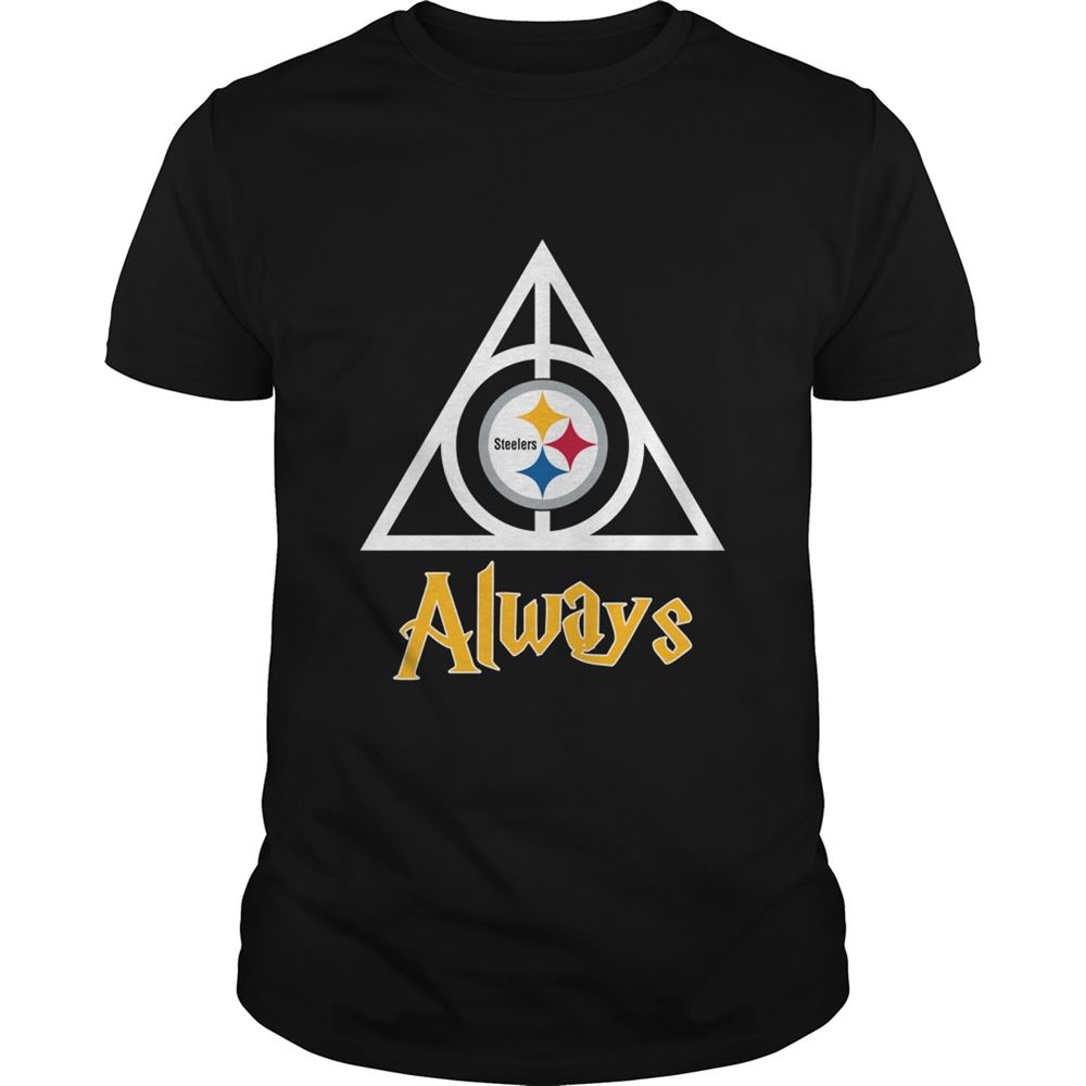 NFL Pittsburgh Steelers Deathly Hallows Always Harry Potter Shirt Tshirt For Fan