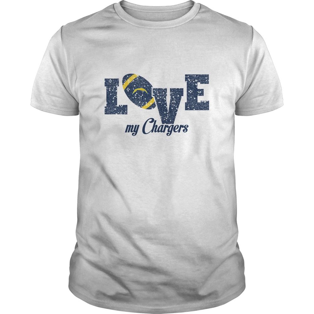 NFL San Diego Chargers Love My San Diego Chargers Football Shirt Tshirt For Fan