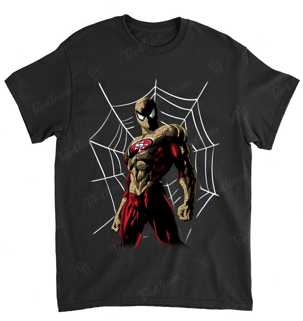 Nfl San Francisco 49ers 020 Spider Man Dc Marvel Jersey Superhero Avenger Shirt