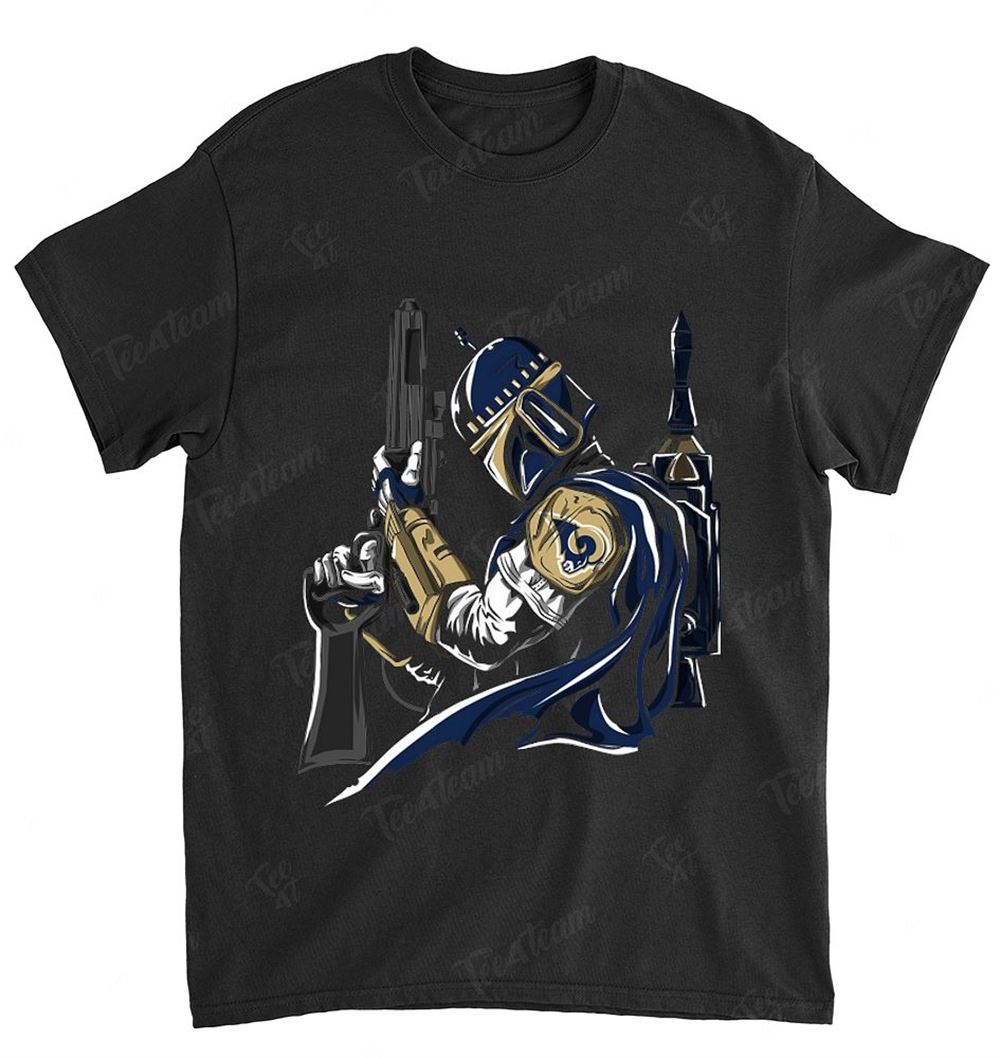 NFL St Louis Rams 030 Boba Fett Star Wars Shirt Tshirt For Fan