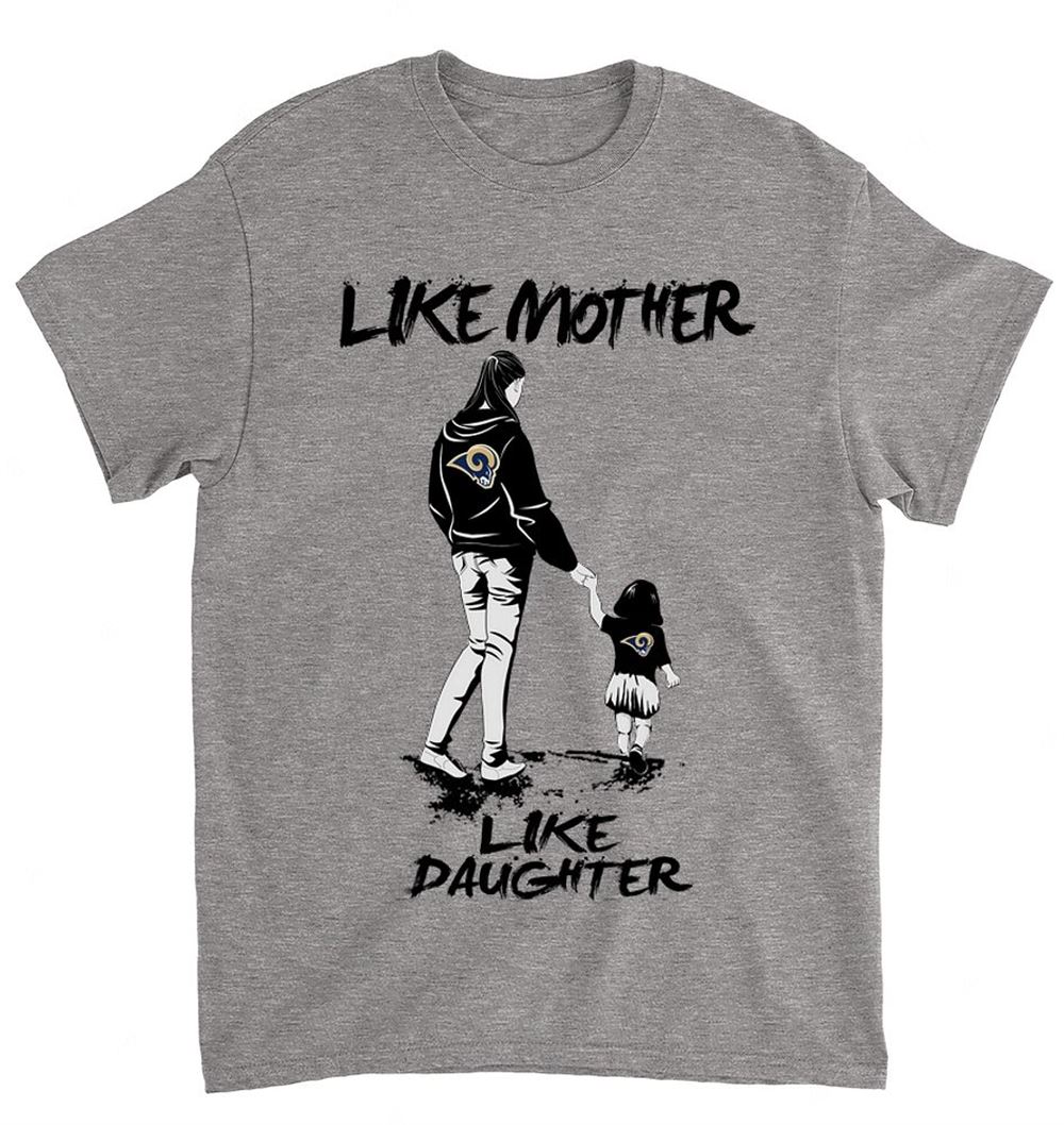 NFL St Louis Rams 059 Like Mother Like Daughter Shirt Tshirt For Fan