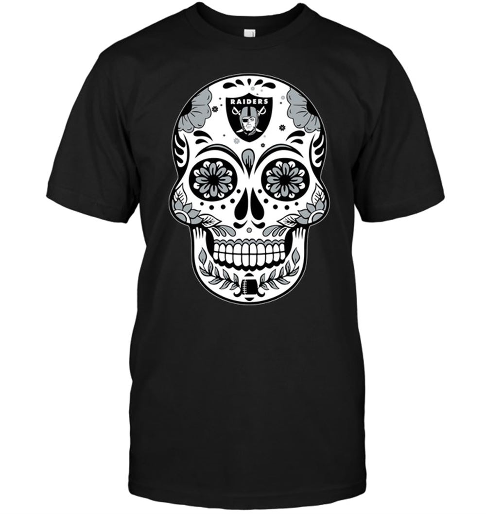 Oakland Raiders Sugar Skull Shirt