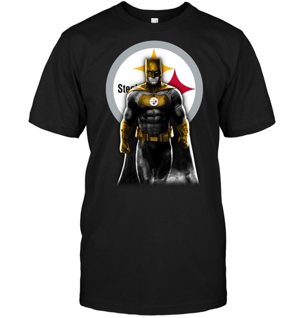 Pittsburgh Steelers Batman Bruce Wayne Shirt Tshirt For Fan