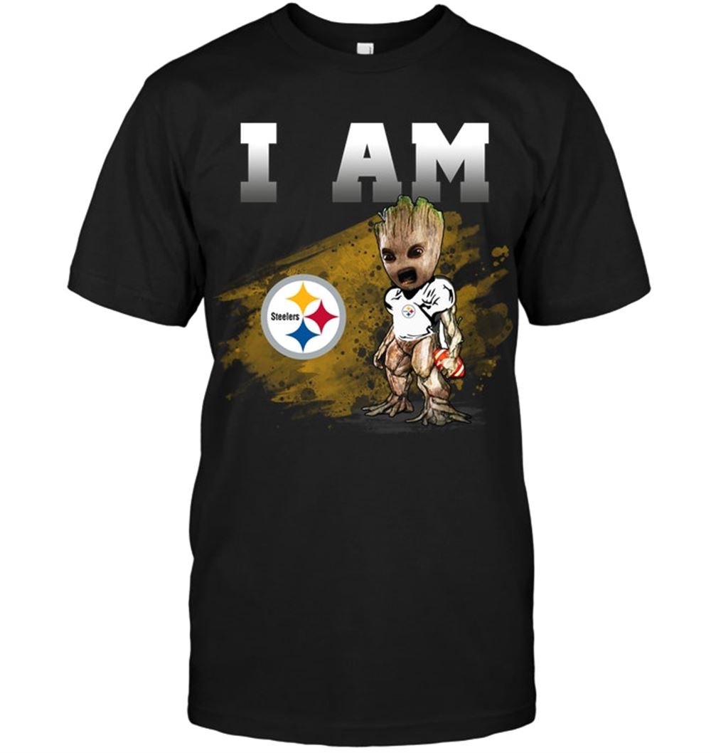 Pittsburgh Steelers I Am Groot Shirt Gift For Fan