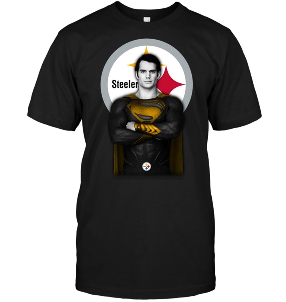 Pittsburgh Steelers Superman Clark Kent Shirt Size S-5xl