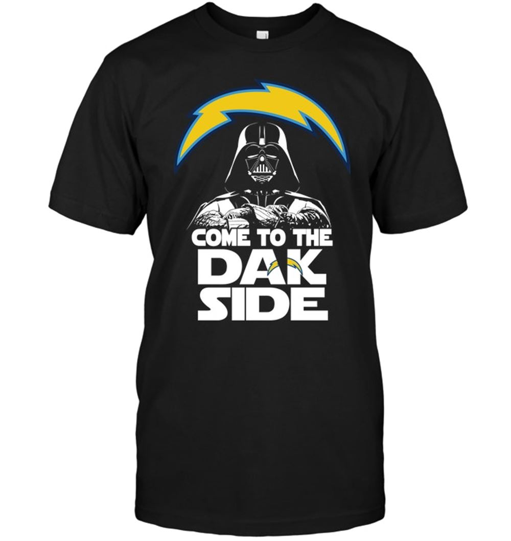 San Diego Chargers Come To The Dak Side Dark Vader Shirt Gift For Fan