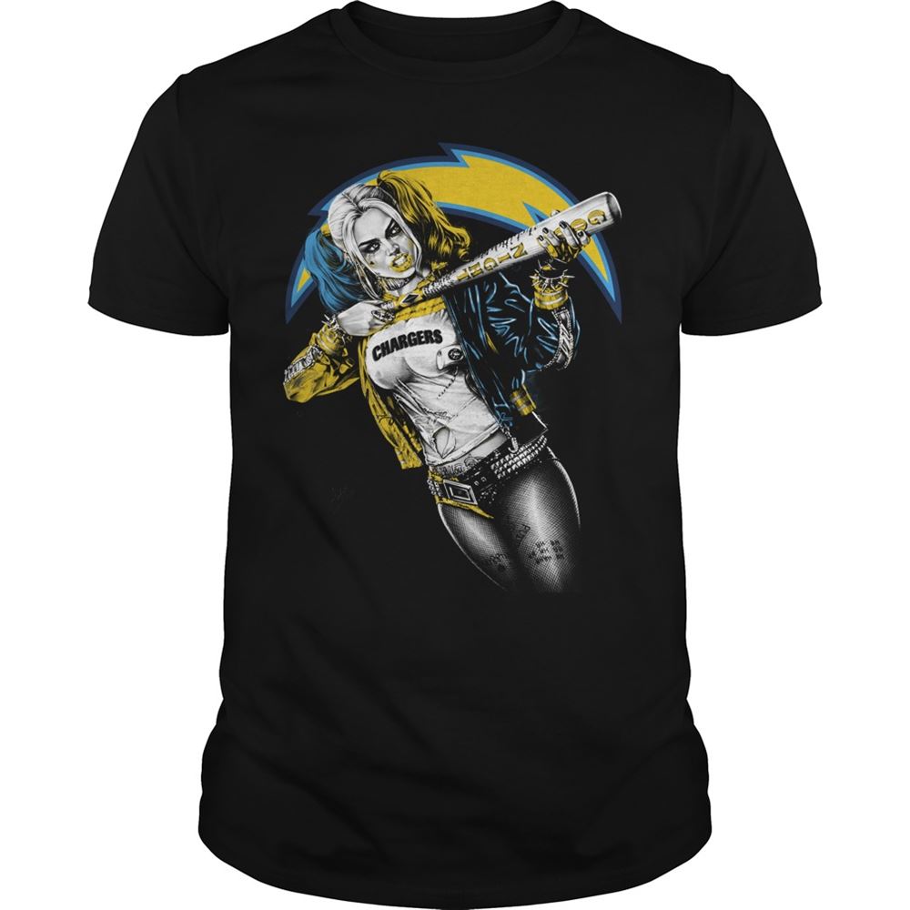 San Diego Chargers Harley Quinn Shirt Size Up To 5xl