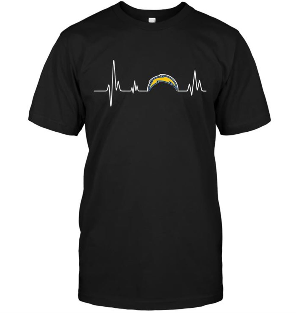 San Diego Chargers Heartbeat Shirt Gift For Fan
