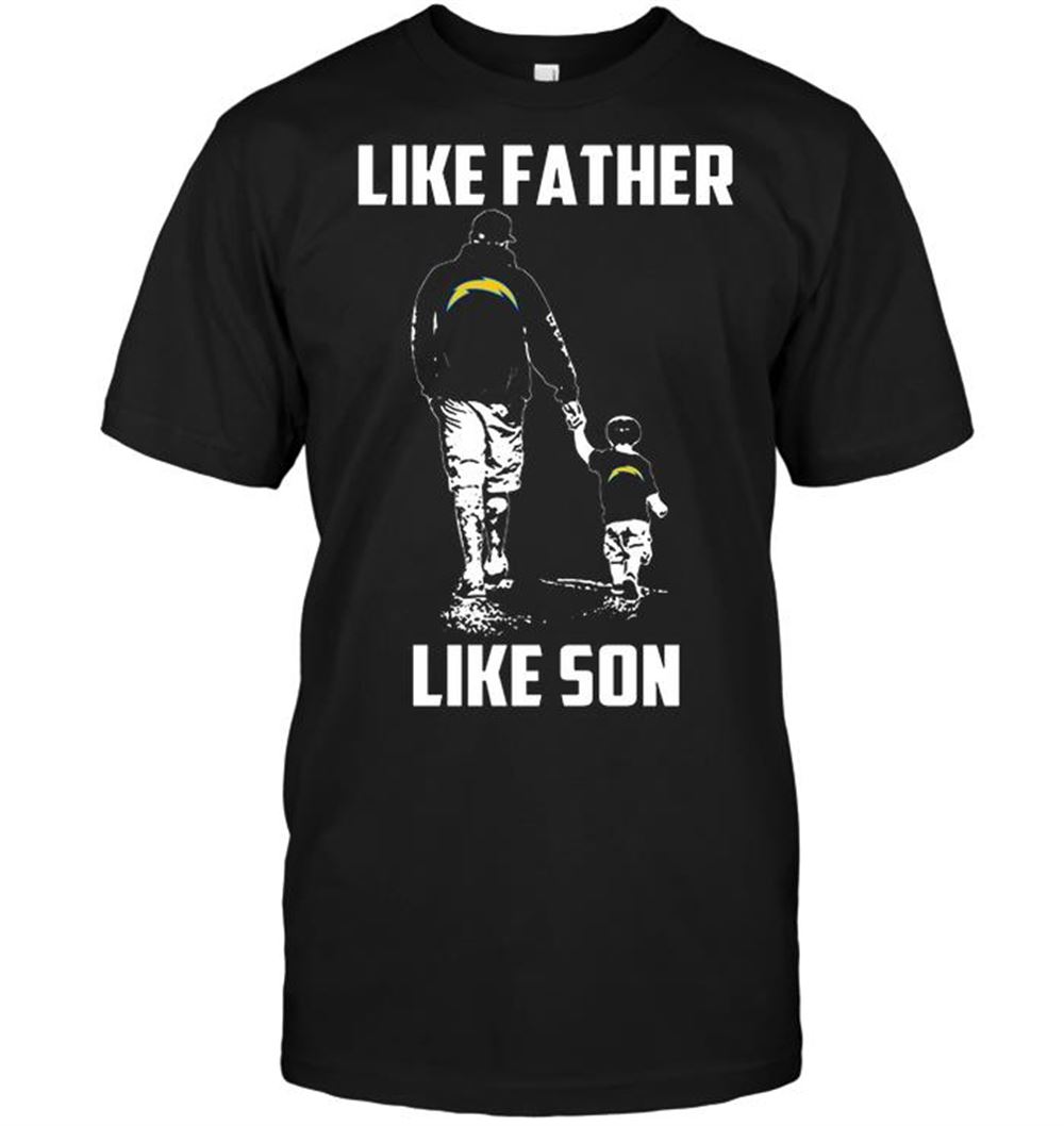 San Diego Chargers Like Father Like Son Shirt Gift For Fan