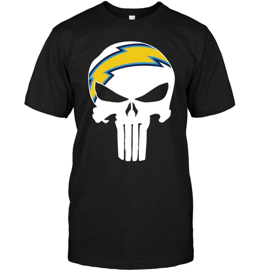 San Diego Chargers Punisher Shirt Size S-5xl