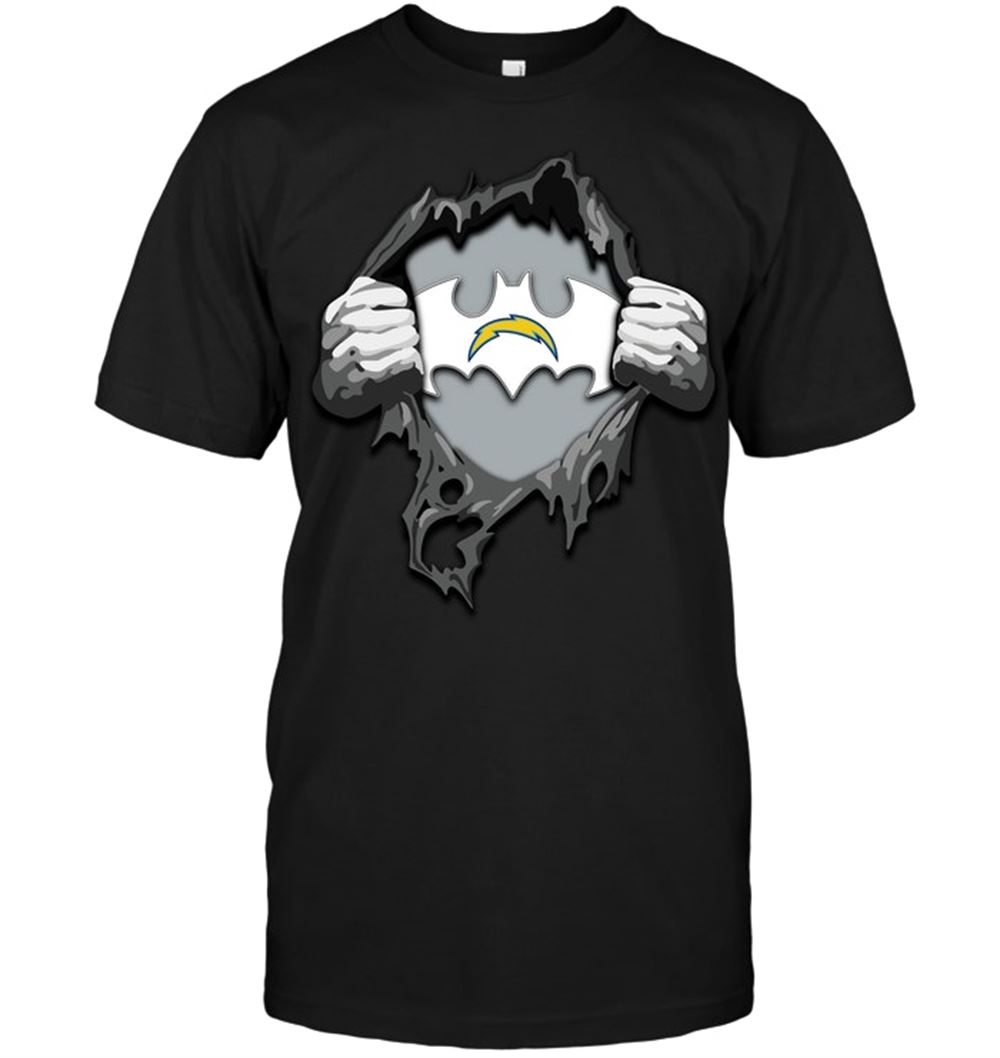 San Diego Chargers Ripping Tearing Through Logo Batman Shirt Gift For Fan
