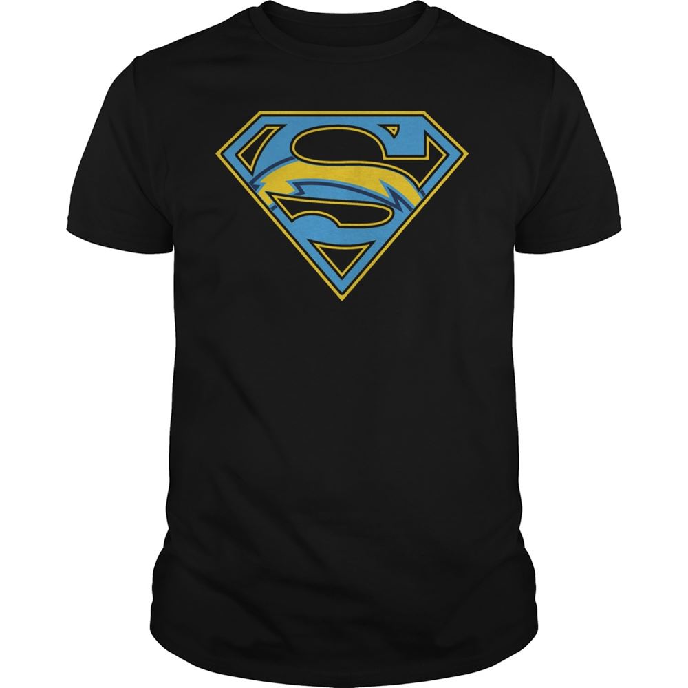 San Diego Chargers Superman Logo Shirt Tshirt For Fan