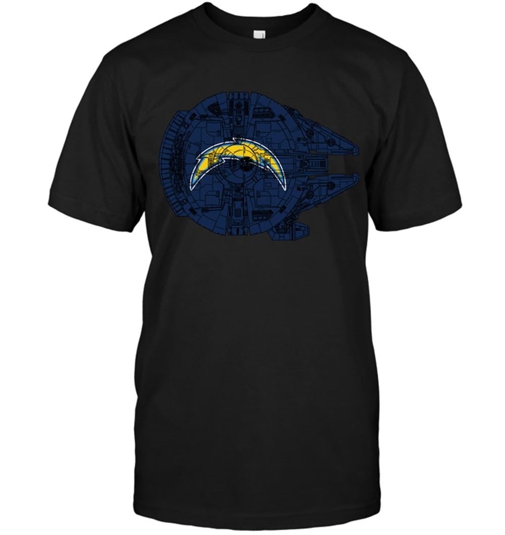 San Diego Chargers The Millennium Falcon Star Wars Shirt Tshirt For Fan