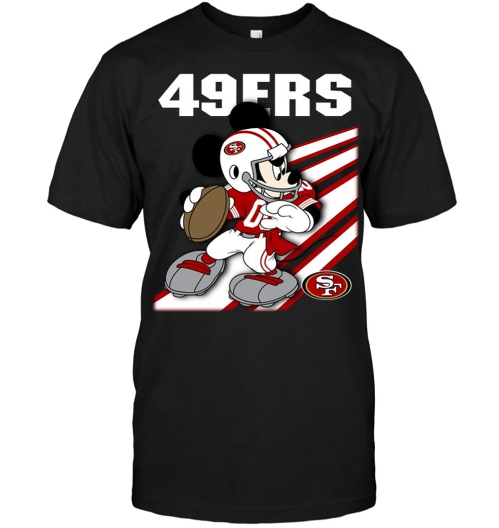 San Francisco 49ers Mickey Mouse Disney Shirt