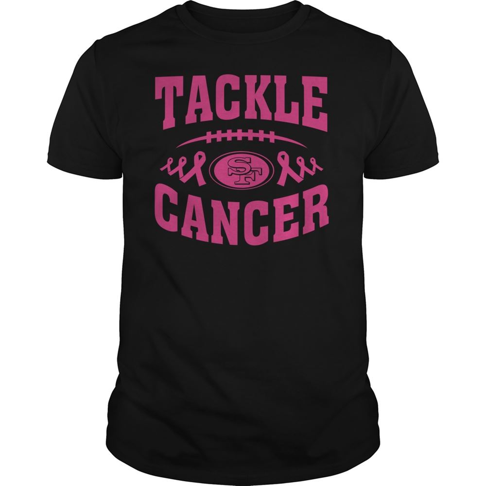 San Francisco 49ers Tackle Breast Cancer Shirt