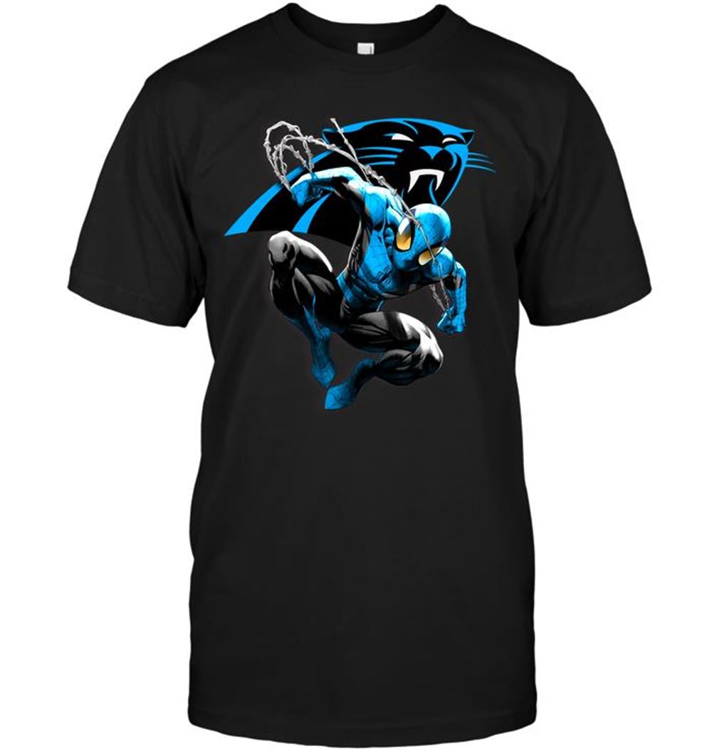 Spiderman Carolina Panthers Shirt