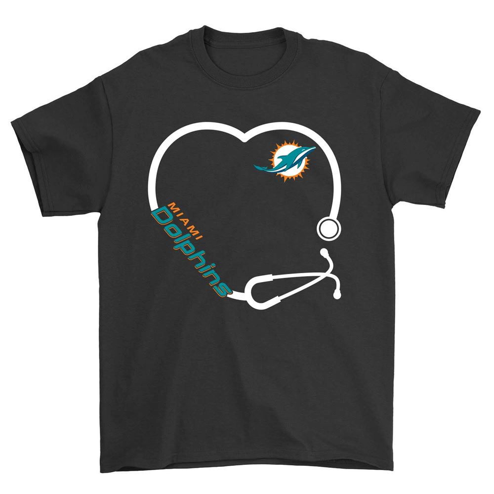 Stethoscope Miami Dolphins Shirt Tshirt For Fan