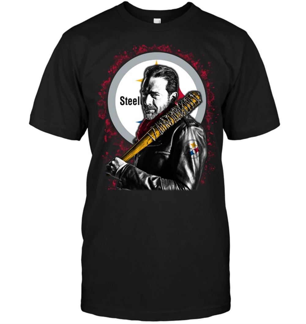 The Walking Dead Negan Pittsburgh Steelers Shirt Tshirt For Fan