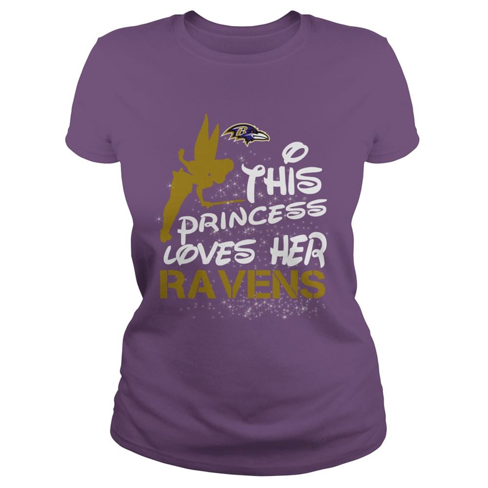 This Princess Loves Her Baltimore Ravens Shirt