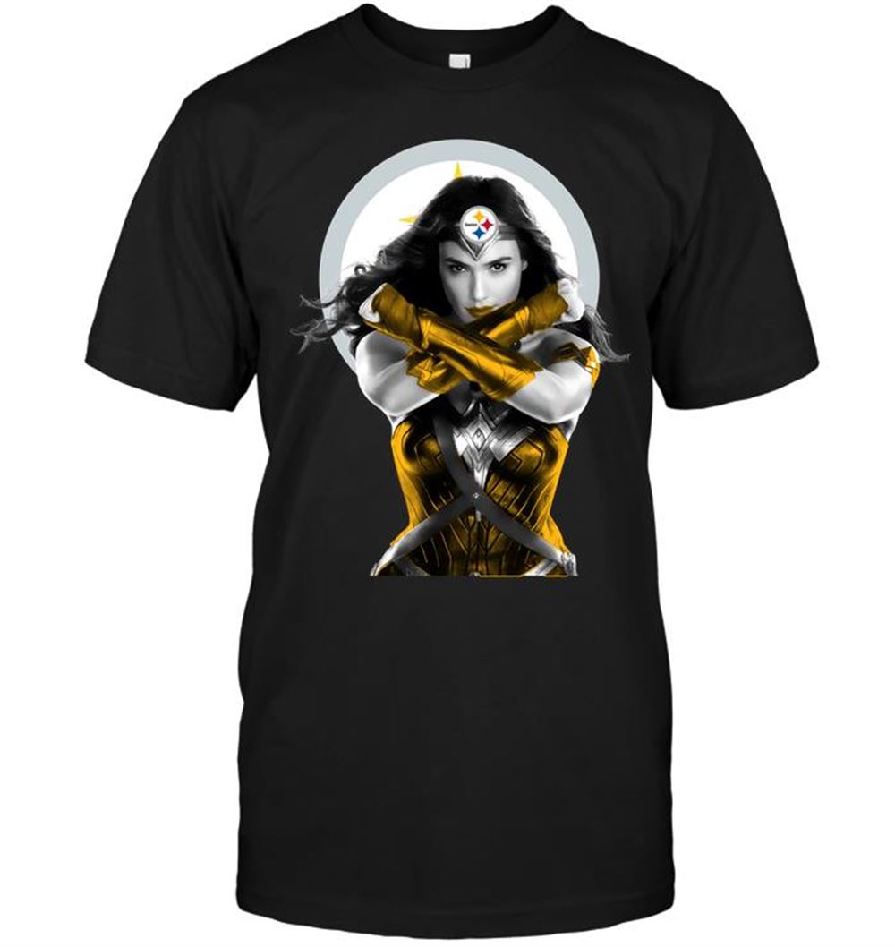 Wonder Woman Pittsburgh Steelers Shirt Tshirt For Fan