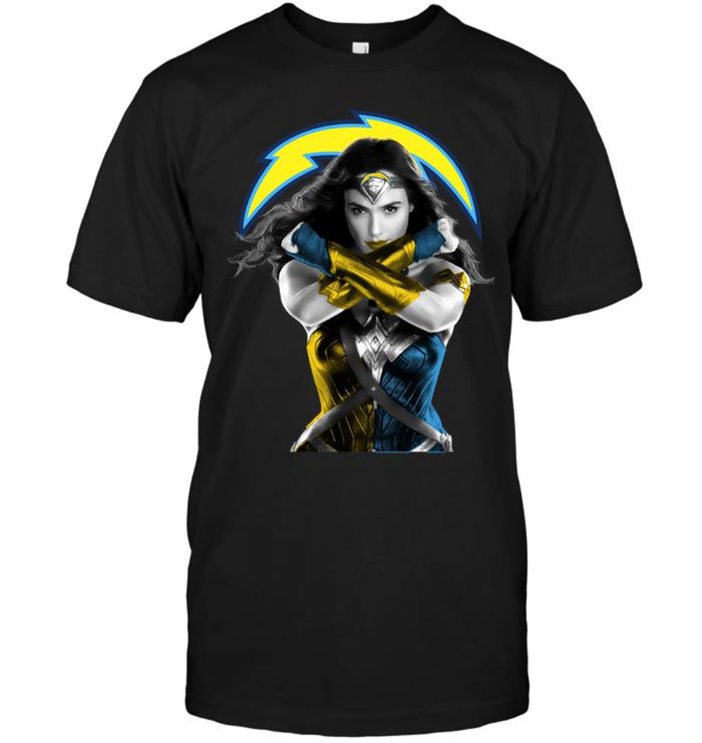 Wonder Woman San Diego Chargers Shirt Gift For Fan