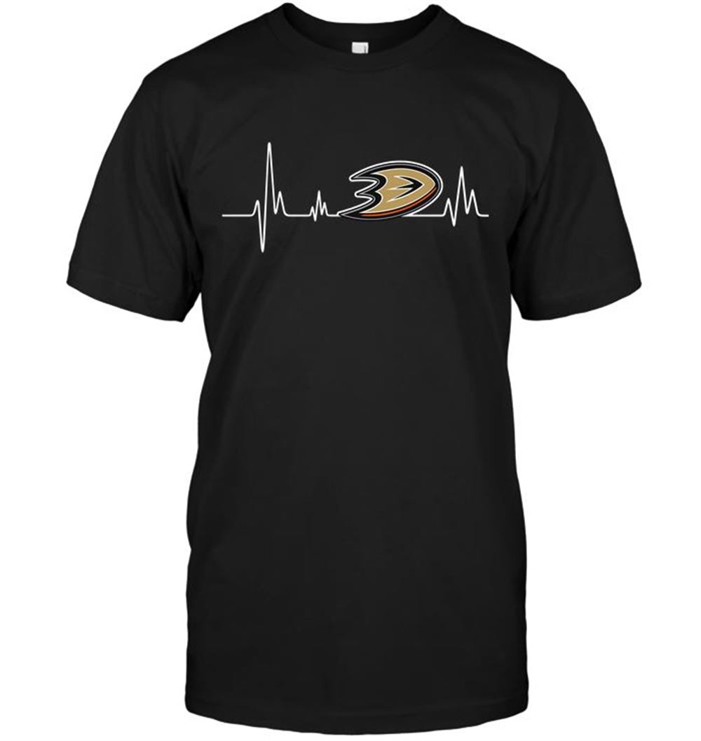 Anaheim Ducks Heartbeat Shirt