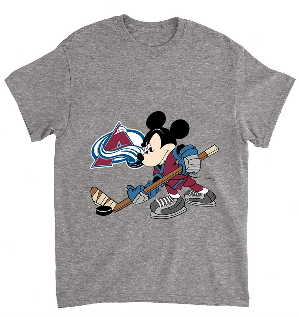 Nhl Colorado Avalanche 053 Mickey Mouse Walt Disney Shirt