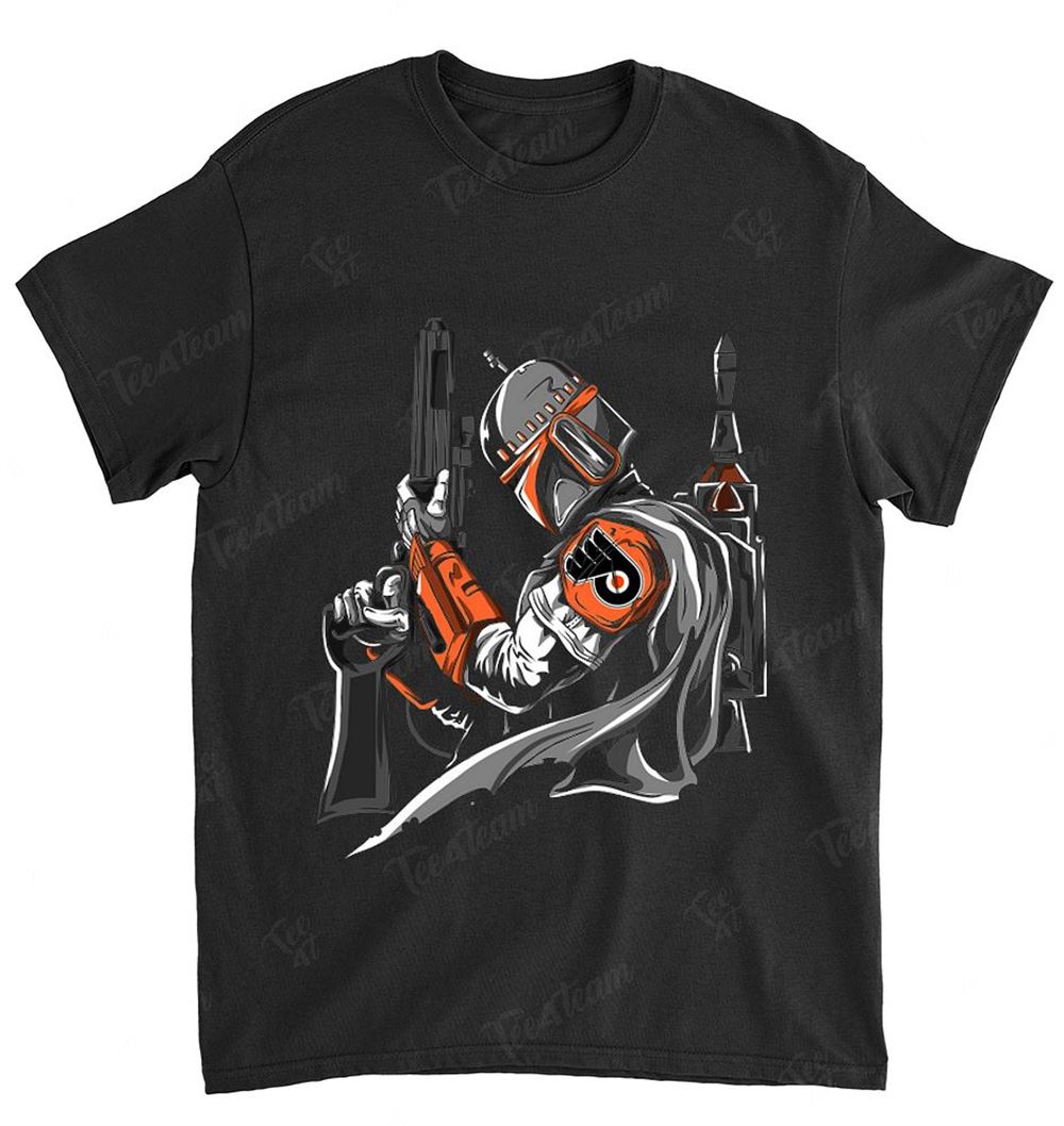 Nhl Philadelphia Flyers 030 Boba Fett Star Wars Shirt