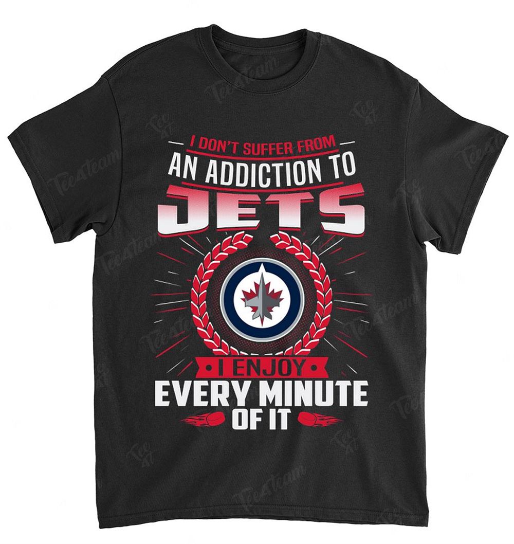 NHL Winnipeg Jets 165 I Dont Suffer From Ann Addiction Shirt Size S-5xl