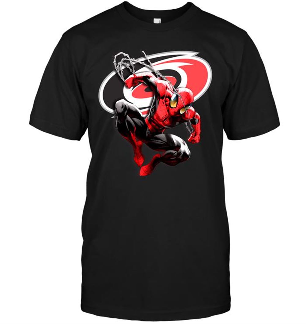 Spiderman Carolina Hurricanes Shirt