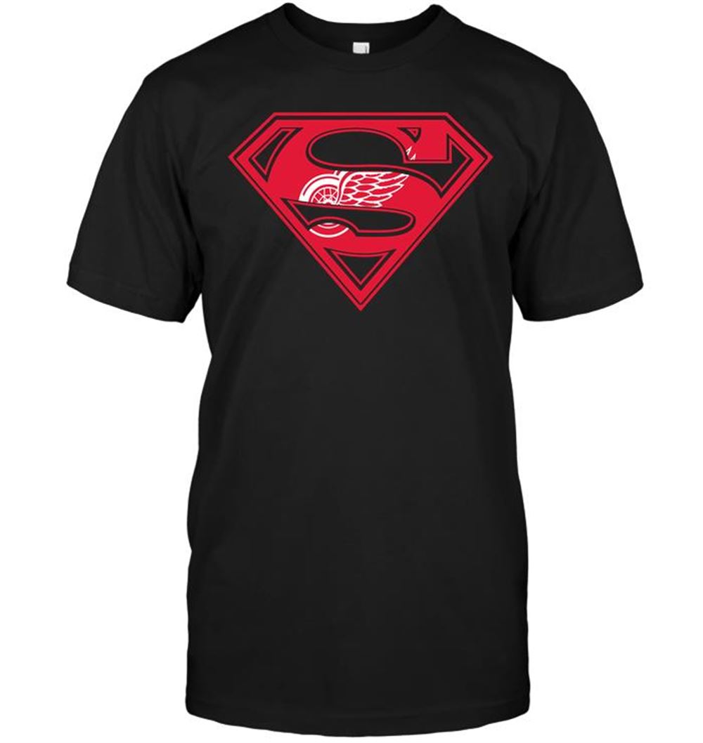 Superman Detroit Red Wings Shirt