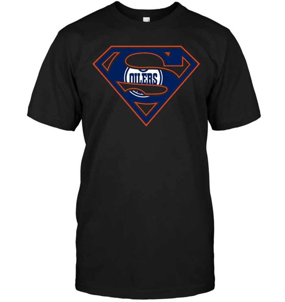 Superman Edmonton Oilers Shirt
