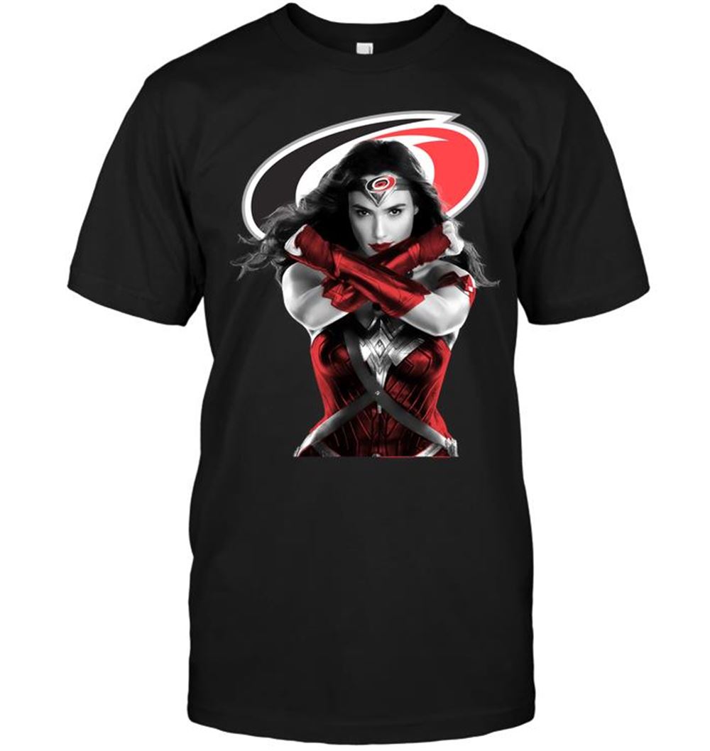 Wonder Woman Carolina Hurricanes Shirt