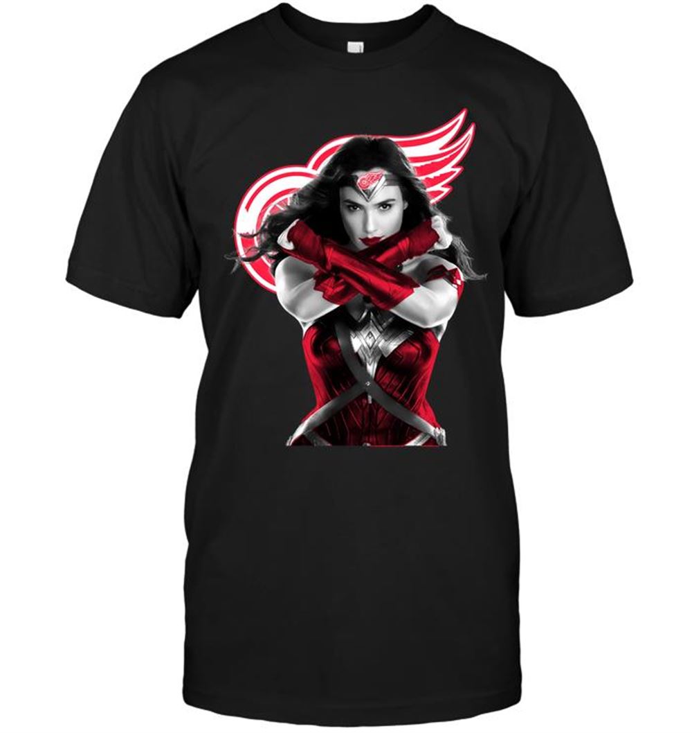 Wonder Woman Detroit Red Wings Shirt