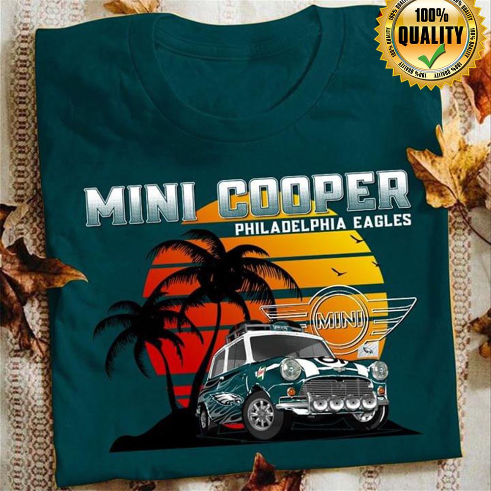 Mini Cooper Philadelphia Eagles Island Gift For Fan