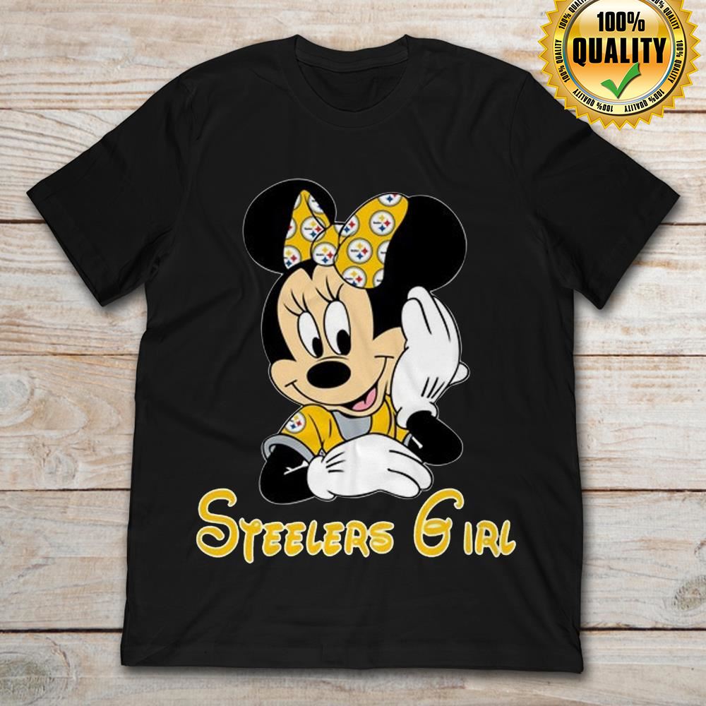 Minnie Steelers Girl Size Up To 5xl