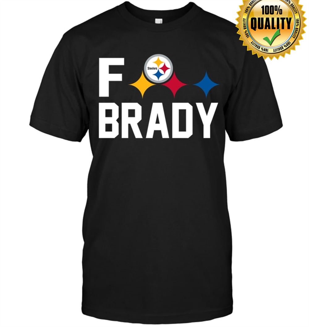 Tom Brady Pittsburgh Steelers F Brady Football Tshirt For Fan