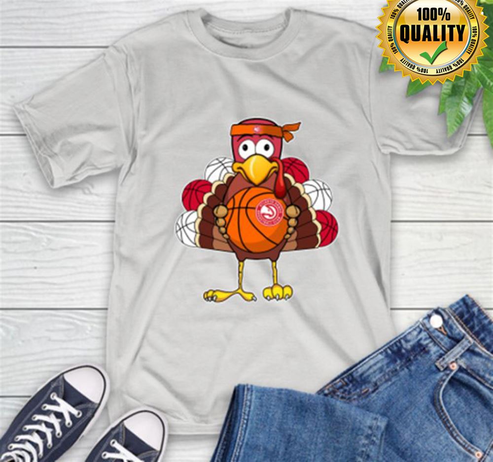 Turkey Atlanta Hawks Thanksgiving Size Up To 5xl