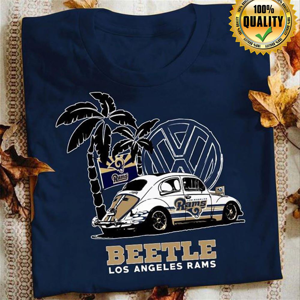 Volkswagen Beetle Los Angeles Rams Size S-5xl