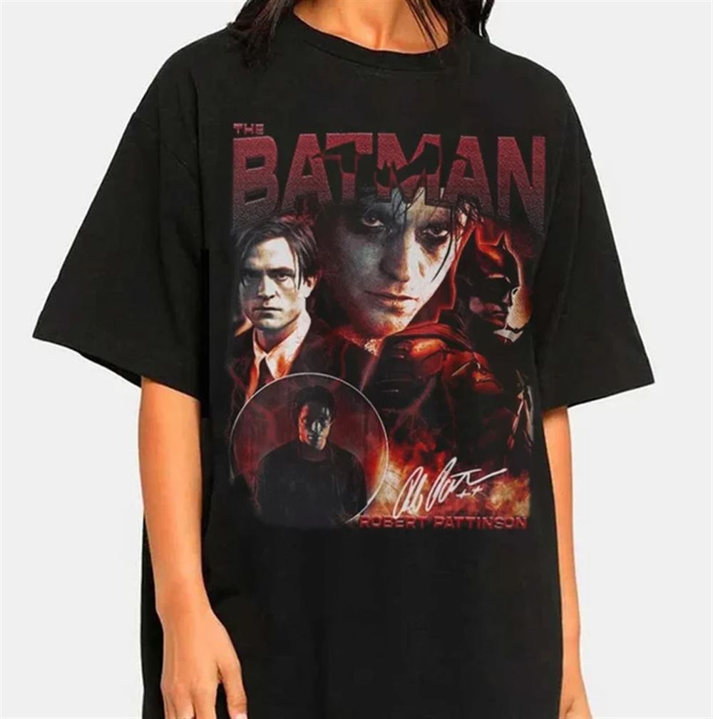 The Batman 2022 Shirt Robert Pattinson Batman Shirtbatman Lover T-shirt