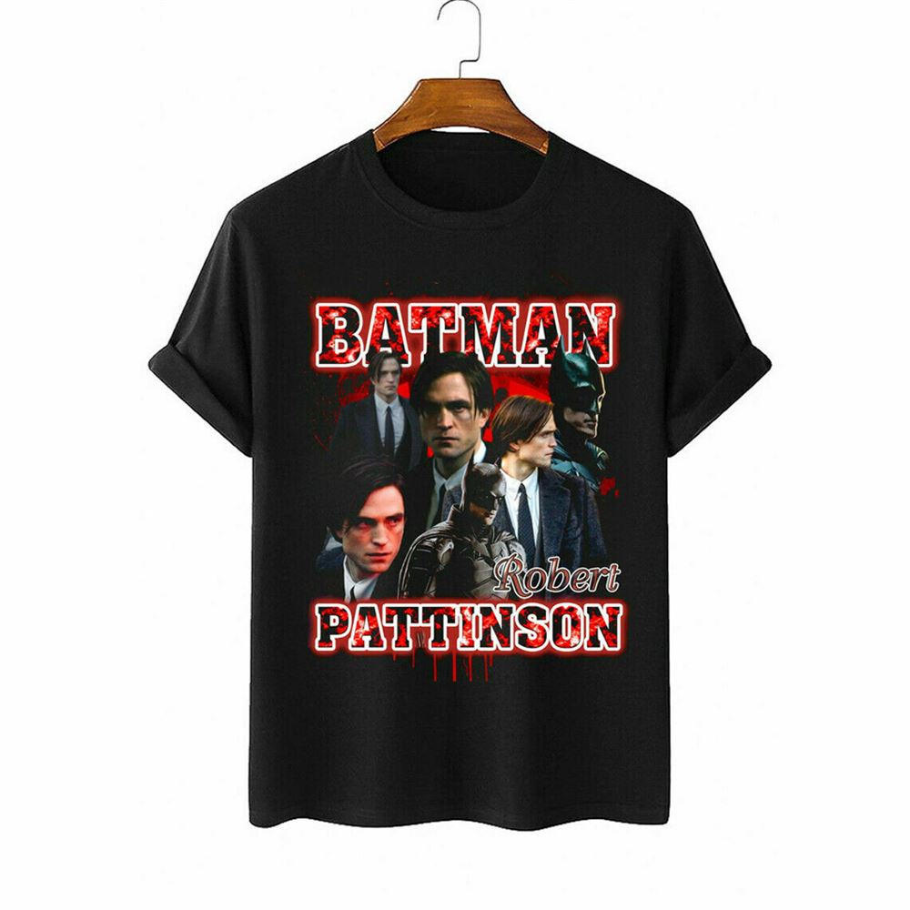 The Batman 2022the Bat Man Robert Pattinson Gift T-shirt S-3xl Cotton