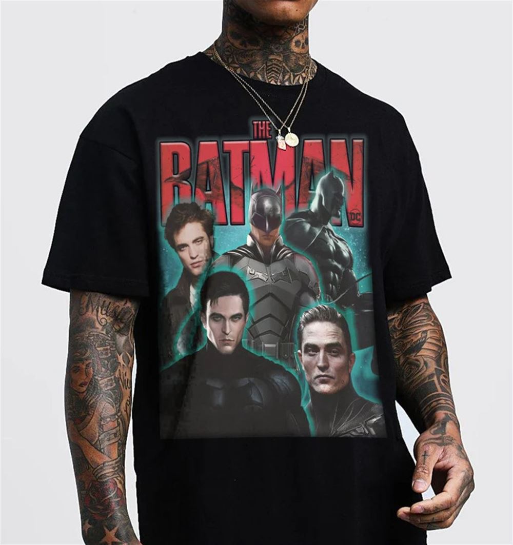 Vintage The Batman Unisex Shirt Comics Robert Pattinson Shirtunisex Shirt
