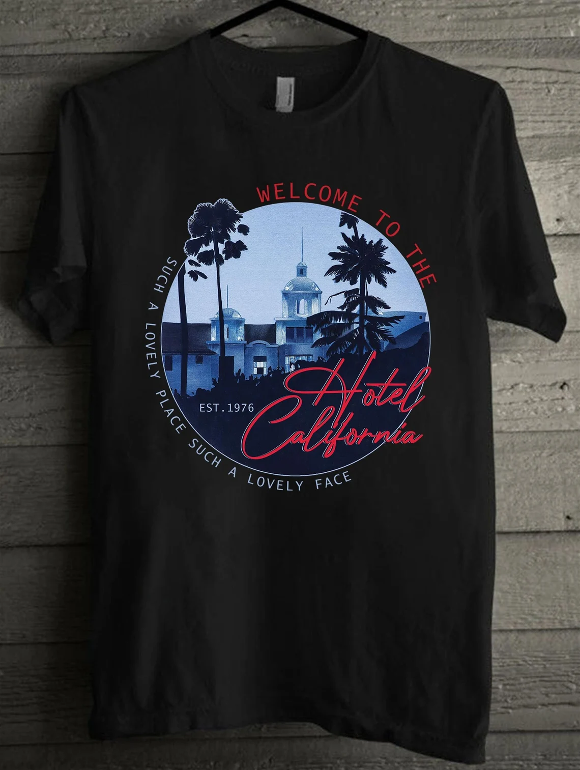 Eagles Welcome To The Hotel California Unisex T-shirt Eagles Band Shirt Eagles Lover Shirt Music Shirt Vintage Shirt