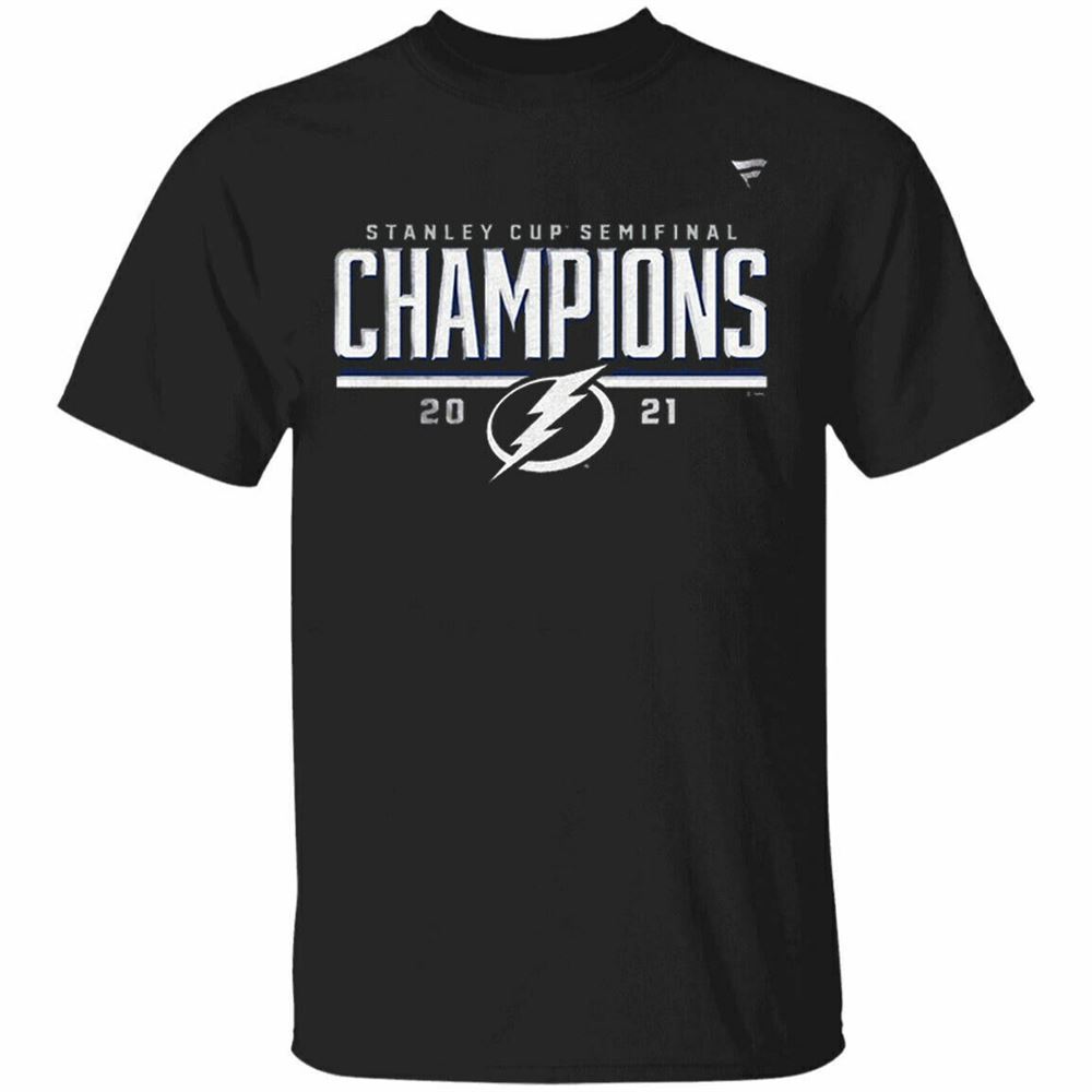 Tampa Bay Lightning 20 21 Stanley Cup Semifinal Champions Locker Room T-shirt