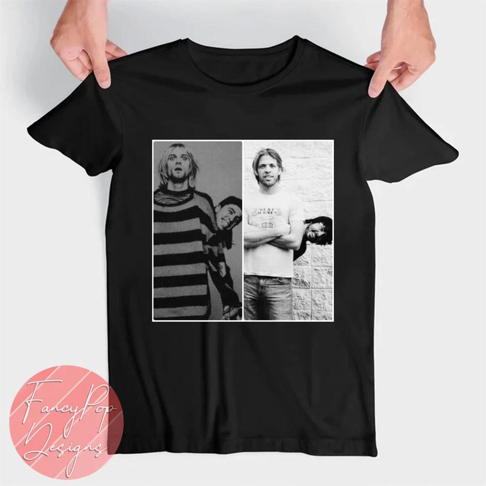 Kurt Cobain Dave Grohl Taylor Hawkins Shirt Taylor Hawkins 1972-2022 Shirt Foo Fighters Shirt Taylor Hawkins Drummer Shirt Friends Shirt