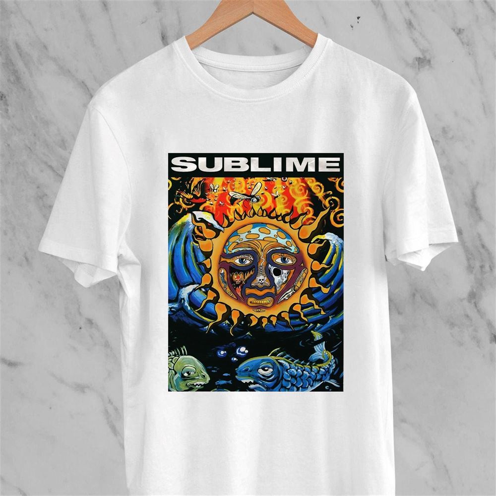 Sublime Everything Under The Sun T Shirt Sublime Sun And Fish Shirt Sublime T Shirt Album Shirt Vintage Shirt 40 Oz To Freedom Sublime