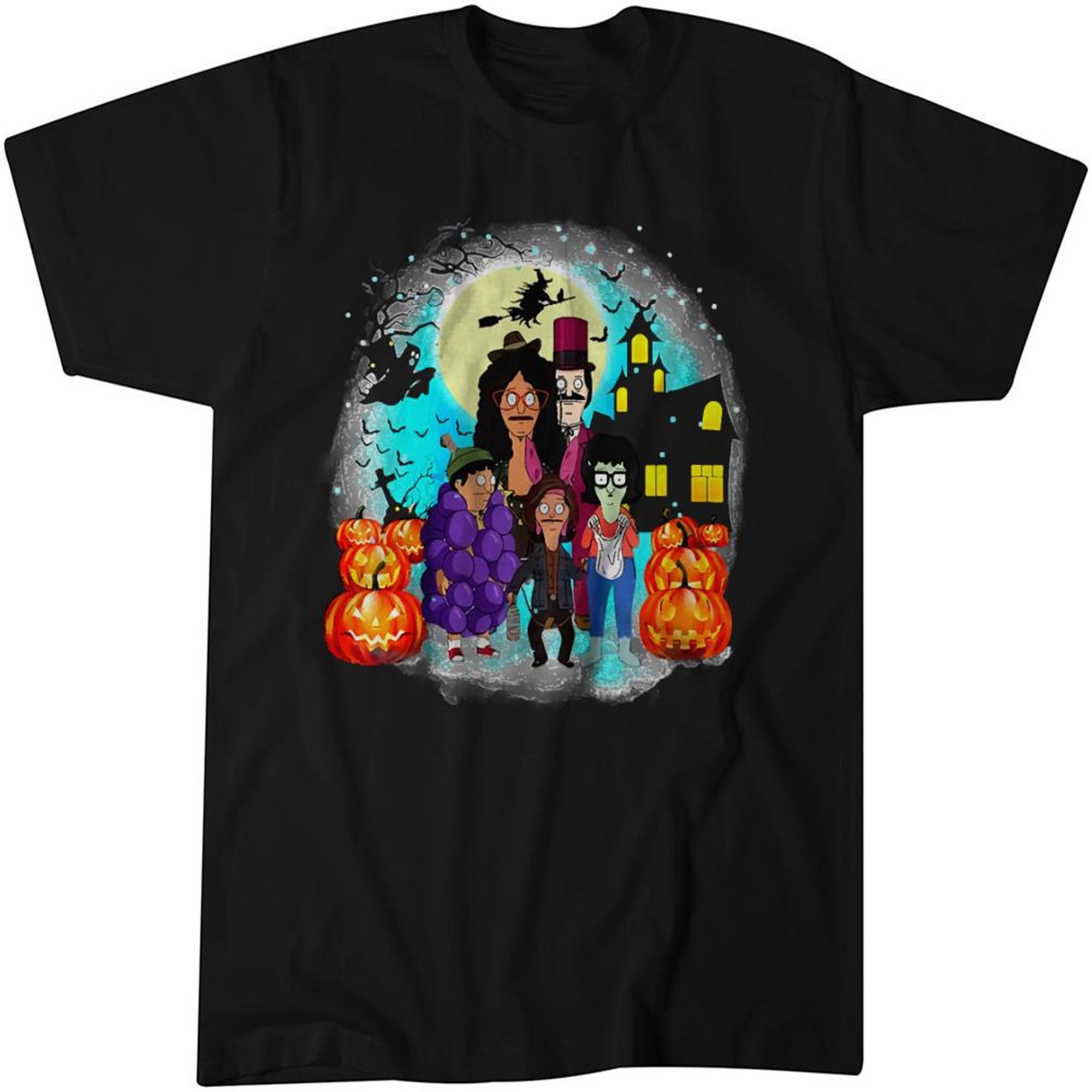 Bobs Burgers Pumpkin Halloween – Designer Classic T-shirt Size Up To 5xl
