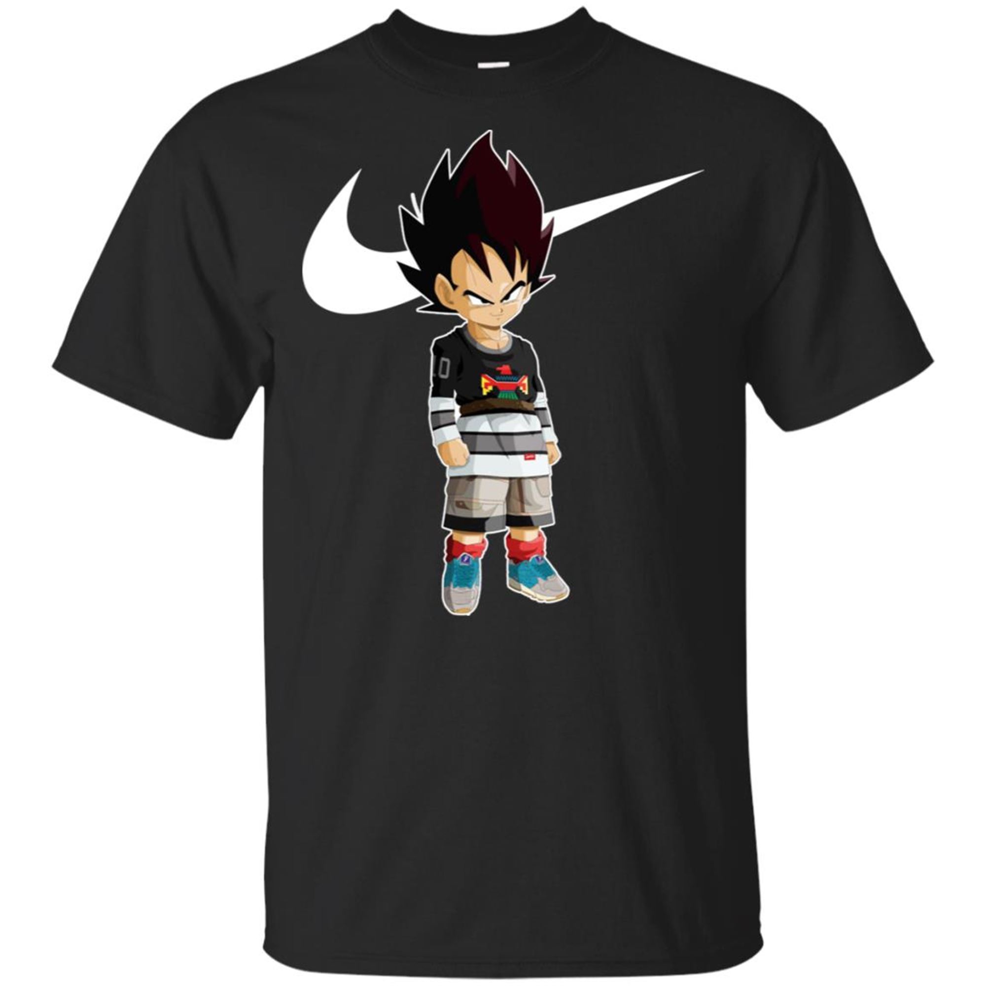 Dragon Ball Hyperbeast Nike Vegeta Fandom Unisex T-shirt Shirt Black